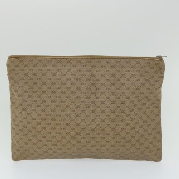 Pre Loved gucci Women Beige Clutches - Picture 3 of 8